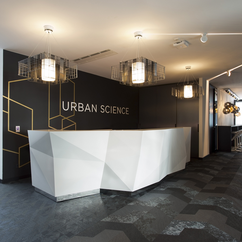 Empfangstresen Urban Science Office Muenchen